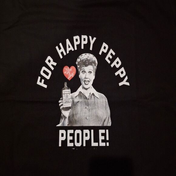 Pretty Lucy For Happy Peppy People T Shirt I Love Lucy - Picture 5 of 5